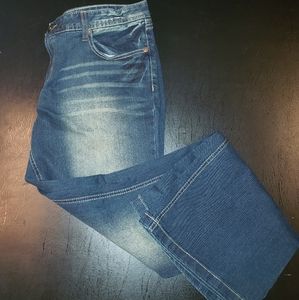 Maurices Molli Flare Dark Blue Jeans